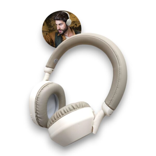 Headphone Bluetooth com Microfone Usb Bateria Longa Duração - Image 5