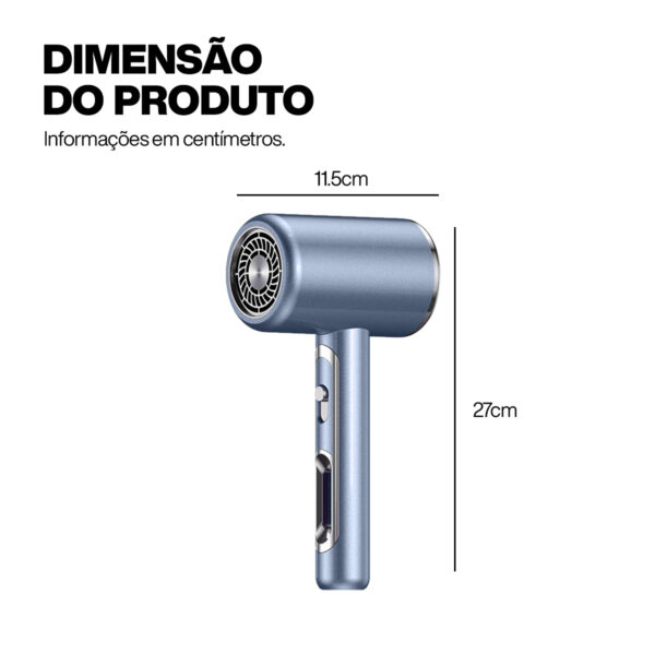 Secador de cabelo Profissional Secagem Rápida 110/220v - Image 8