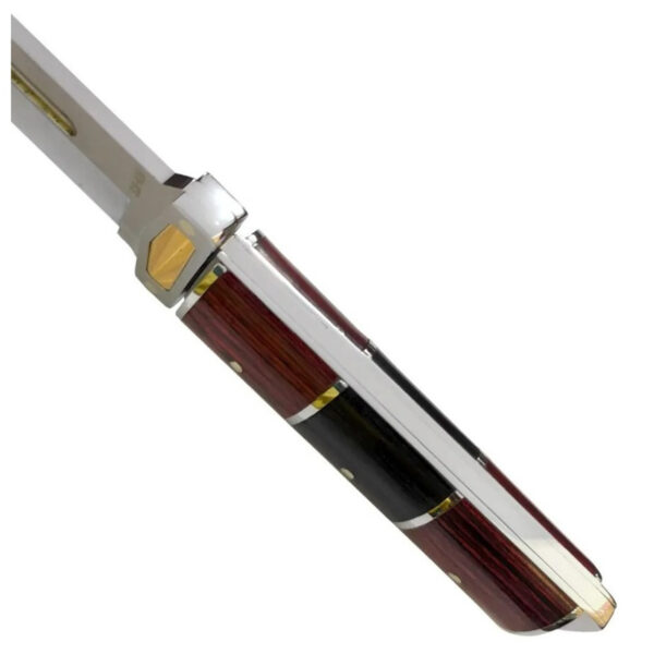 Faca Tática Pesca Inox Com Guarda Estilo Gladius Fulltang - Image 4