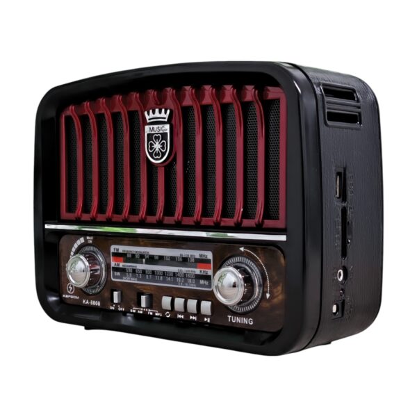 Rádio Vintage Portátil sd / aux / usb - Image 2