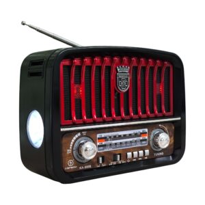 Rádio Vintage Portátil sd / aux / usb