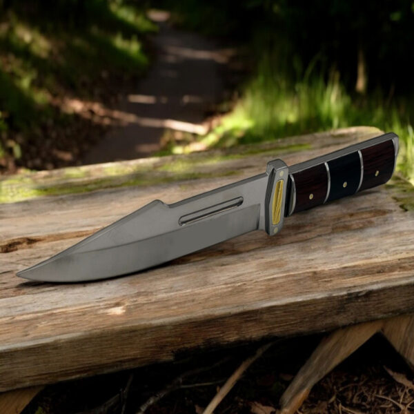 Faca Tática Pesca Inox Com Guarda Estilo Gladius Fulltang - Image 5