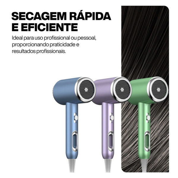 Secador de cabelo Profissional Secagem Rápida 110/220v - Image 5