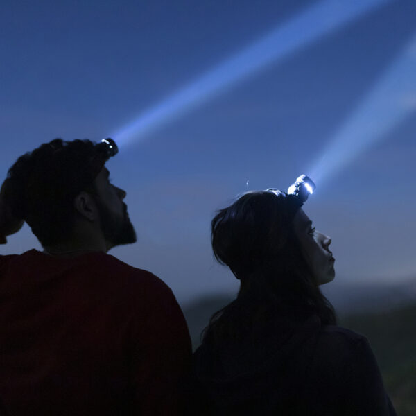 Lanterna Led Cabeça Recarregável Potente Pesca Luz Branca - Image 4