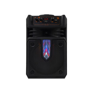Caixa De Som Bluetooth Led Tws com Rodinhas e Controle