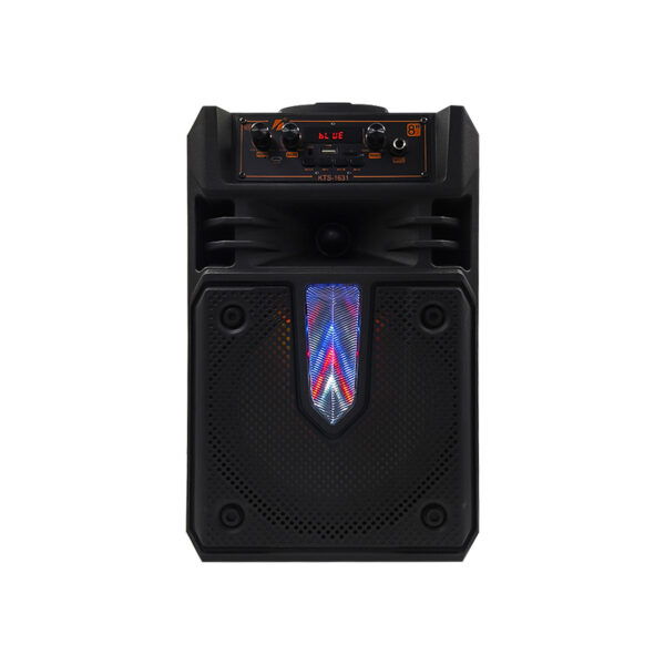 Caixa De Som Bluetooth Led Tws com Rodinhas e Controle