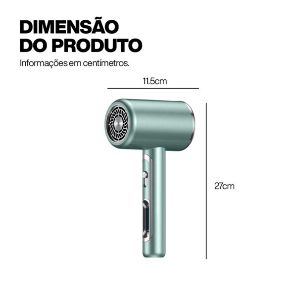 Secador de cabelo Profissional Secagem Rápida 110/220v - Image 6