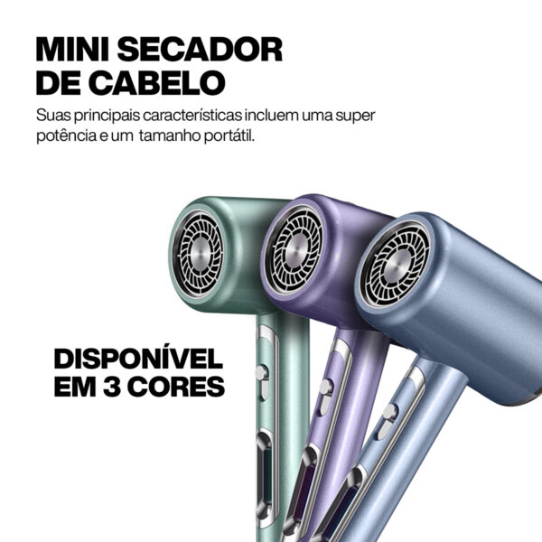 Secador de cabelo Profissional Secagem Rápida 110/220v - Image 4